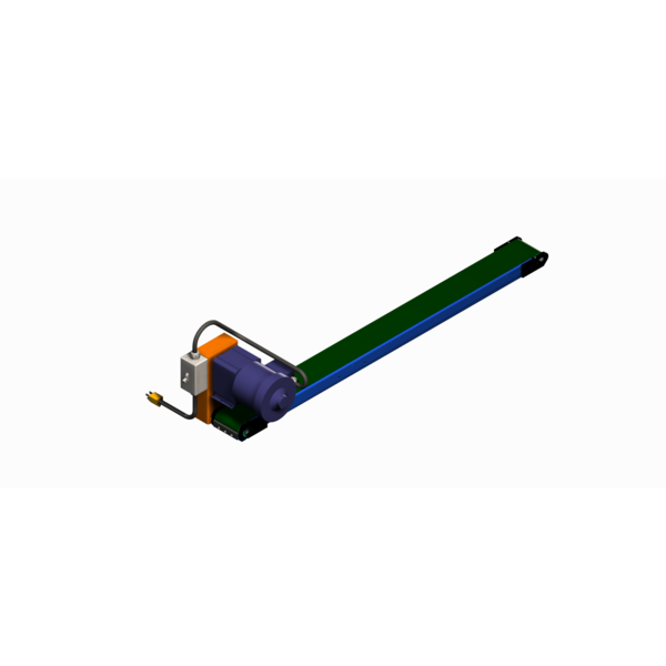 Bunting Low Profile Belt Conveyor, 4 ft L SLPC 040-4-ITD